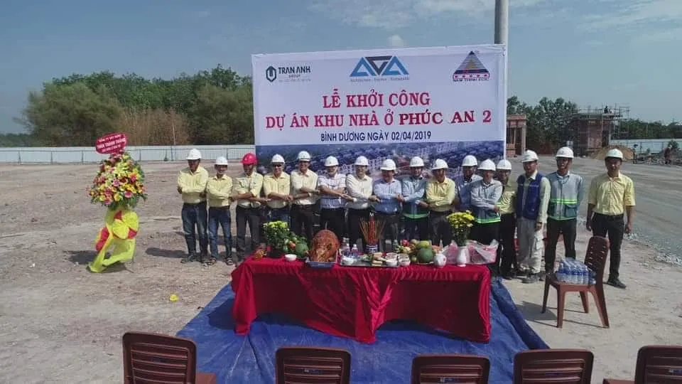 PHÚC AN GARDEN BÌNH DƯƠNG 2 Lễ khởi công Khu nhà ở Phúc An 2 Bình Dương