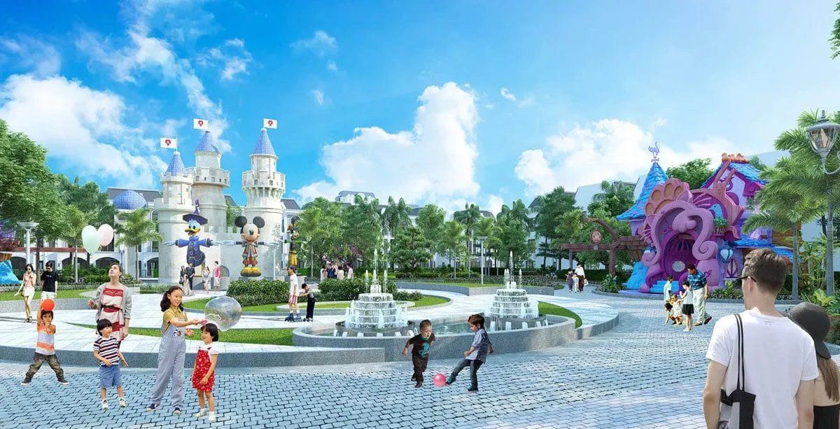 PHÚC AN GARDEN BÌNH DƯƠNG 7 Quảng trường trung tâm Dự án Phúc An Garden