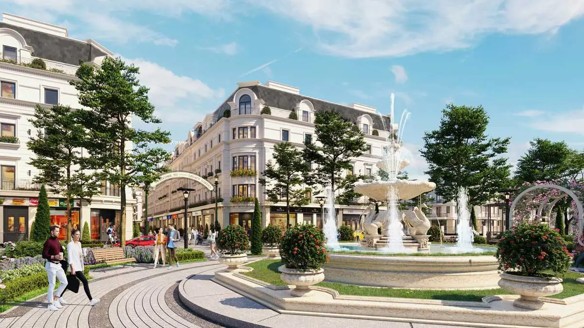 Legacy Garden 7 Đài phun nước Dự án Legacy Garden Thanh Xuân Hà Nội