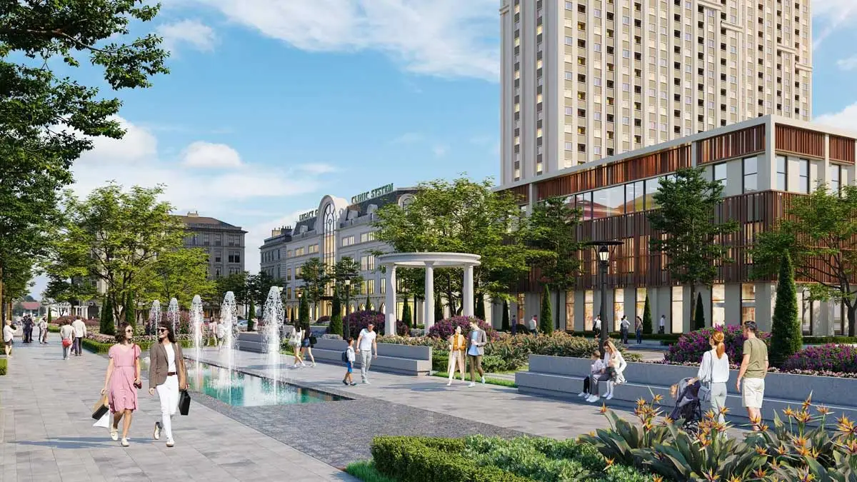 Legacy Garden 9 Phố đi bộ Dự án Legacy Garden Thanh Xuân Hà Nội