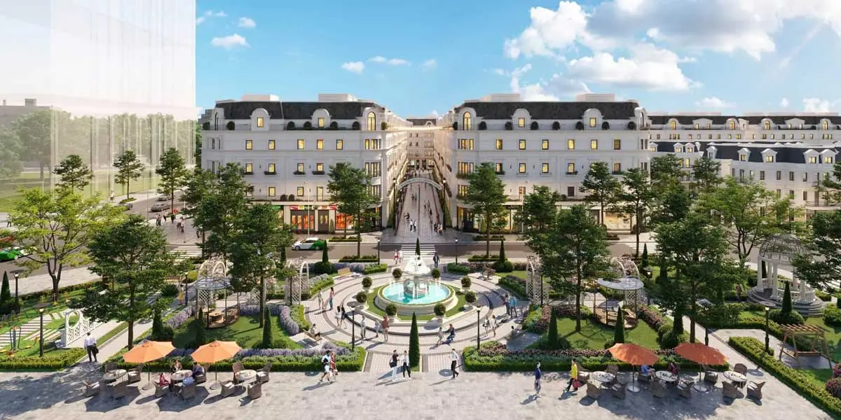 Legacy Garden 10 Quảng trường Dự án Legacy Garden Thanh Xuân Hà Nội