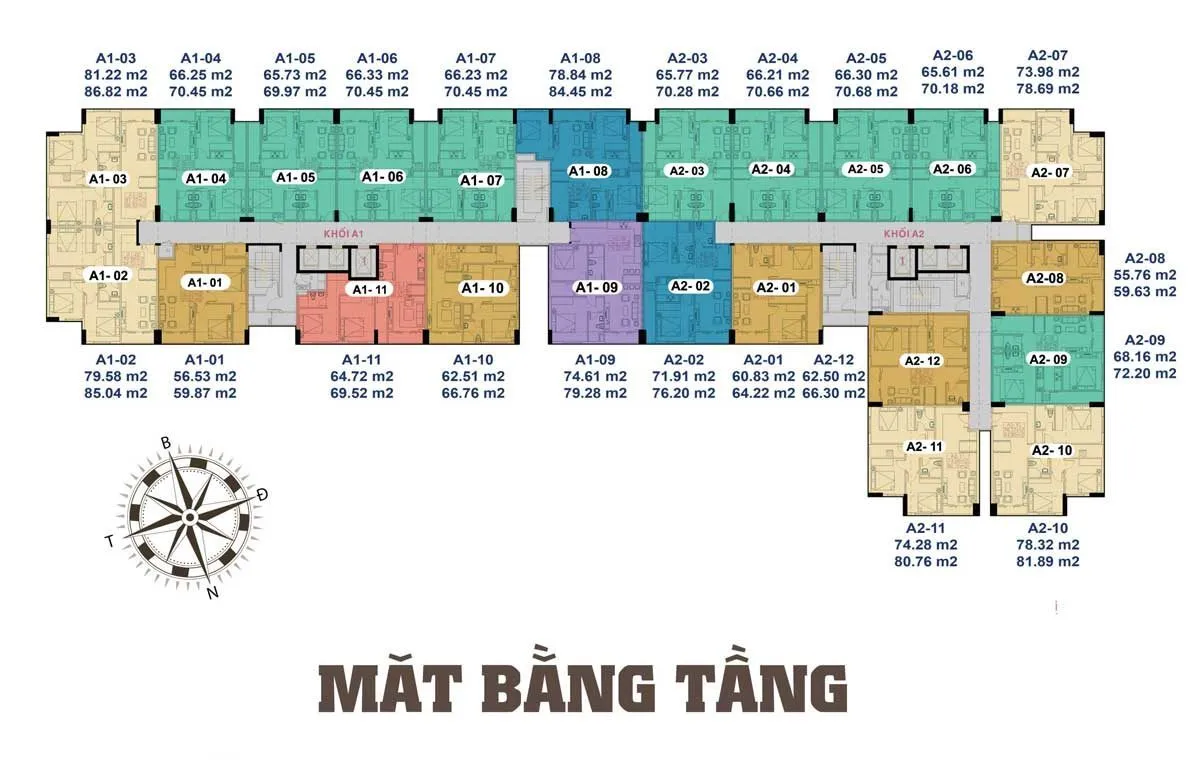 CTL TOWER THAM LƯƠNG QUẬN 12 5 Mặt bằng tầng Dự án Căn hộ CTL Tower Tham Lương