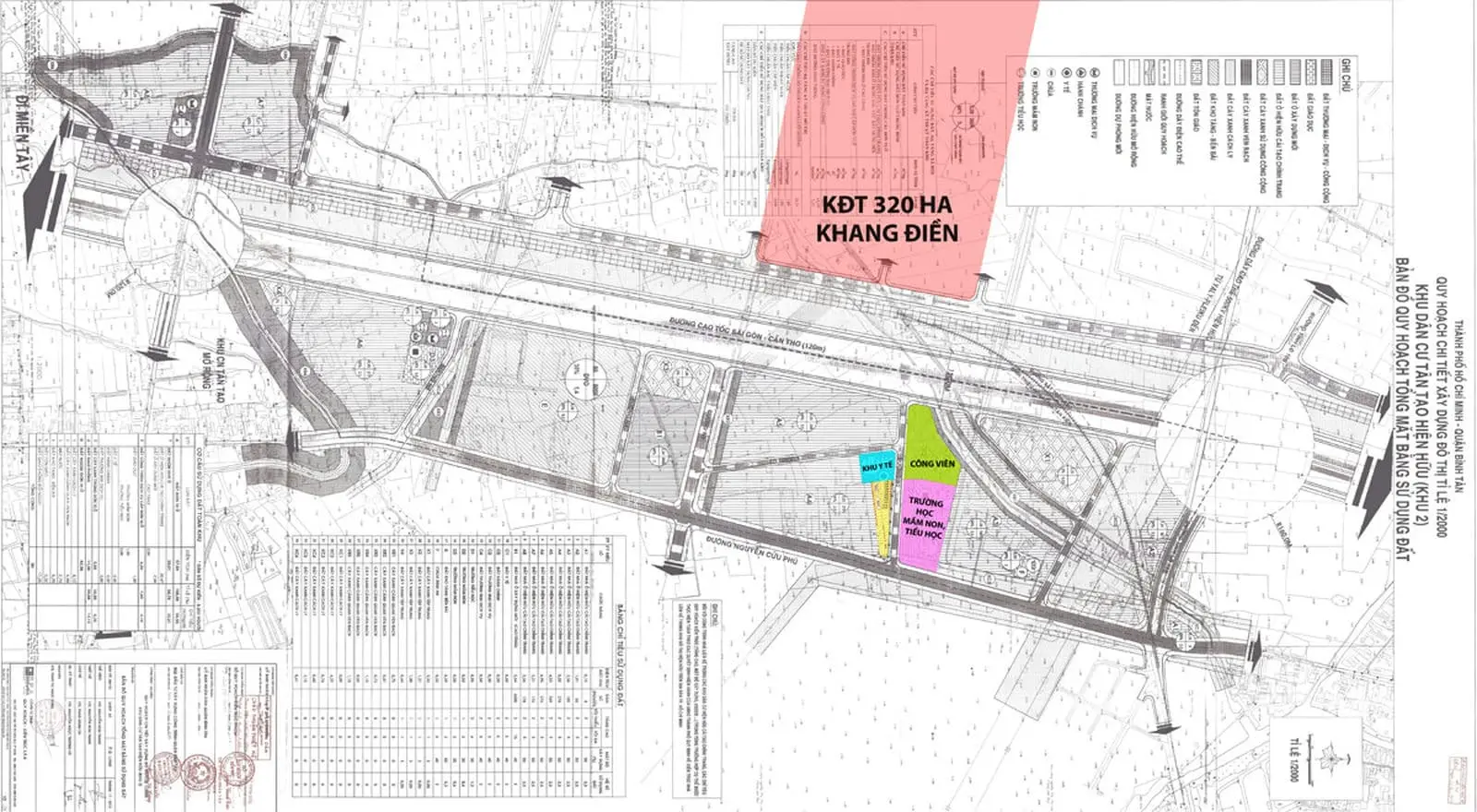 SAIGON WEST BROADWAY BÌNH TÂN 7 Sơ đồ Quy hoạch Tân Tạo