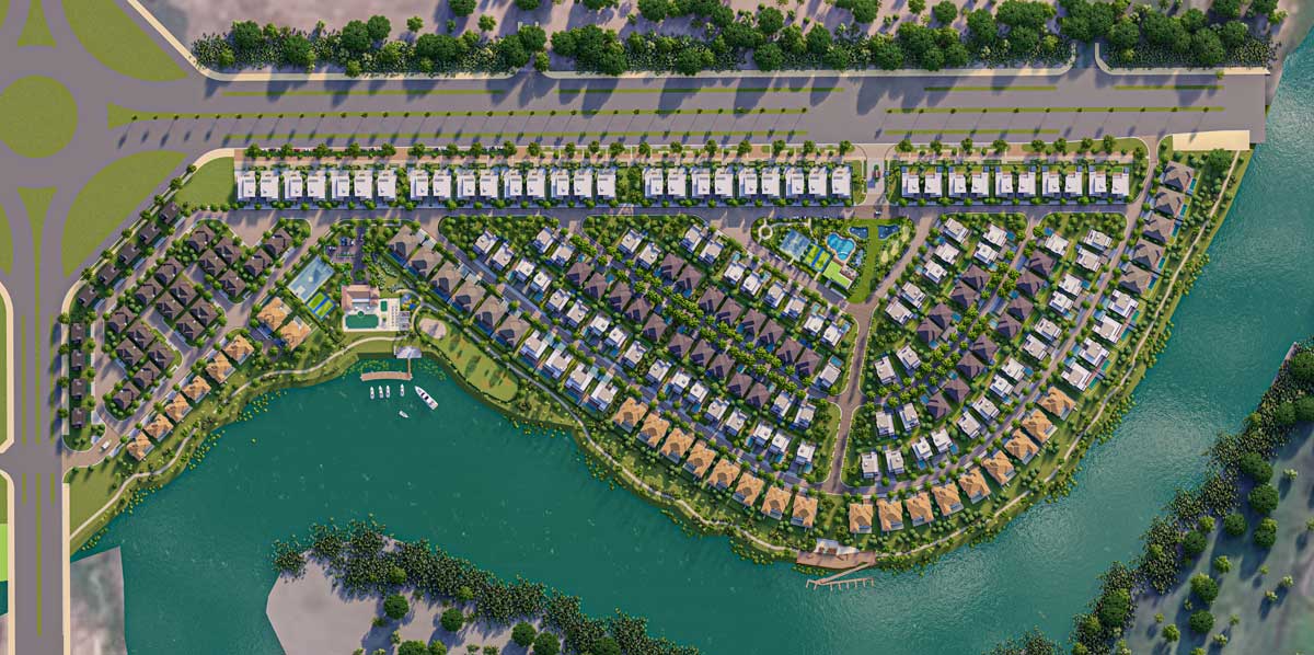 Phối cảnh Phân khu Izumi Riverside Biên Hòa Đồng Nai