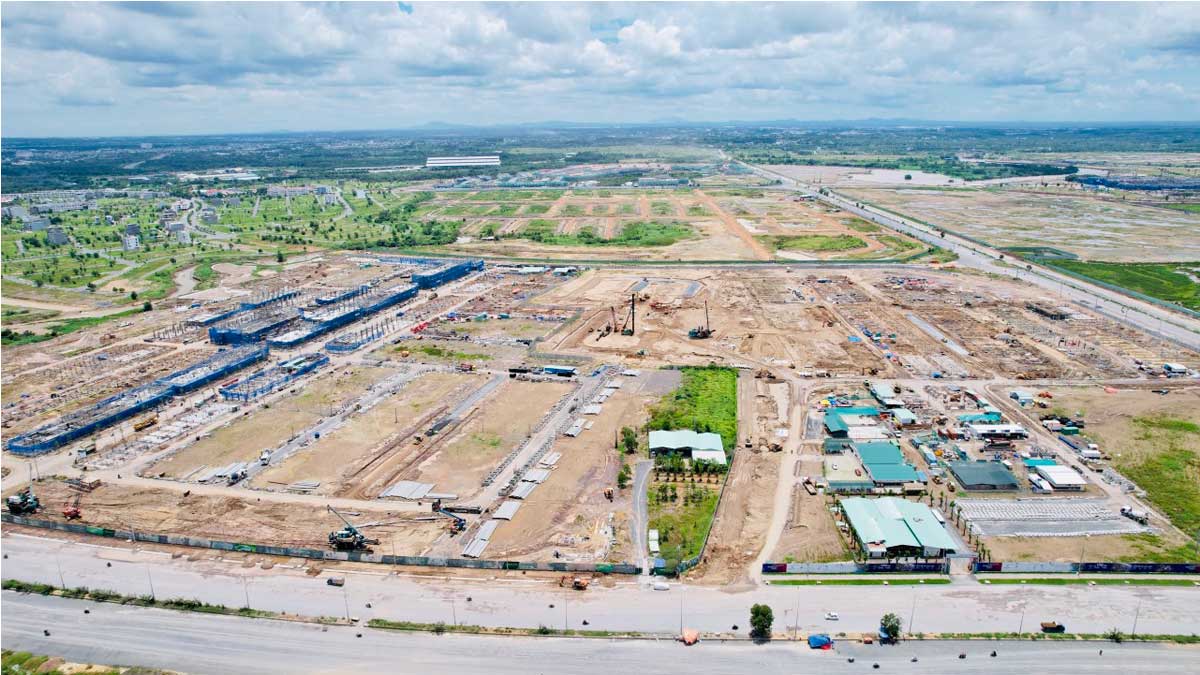 Tiến độ thi công Izumi Riverside