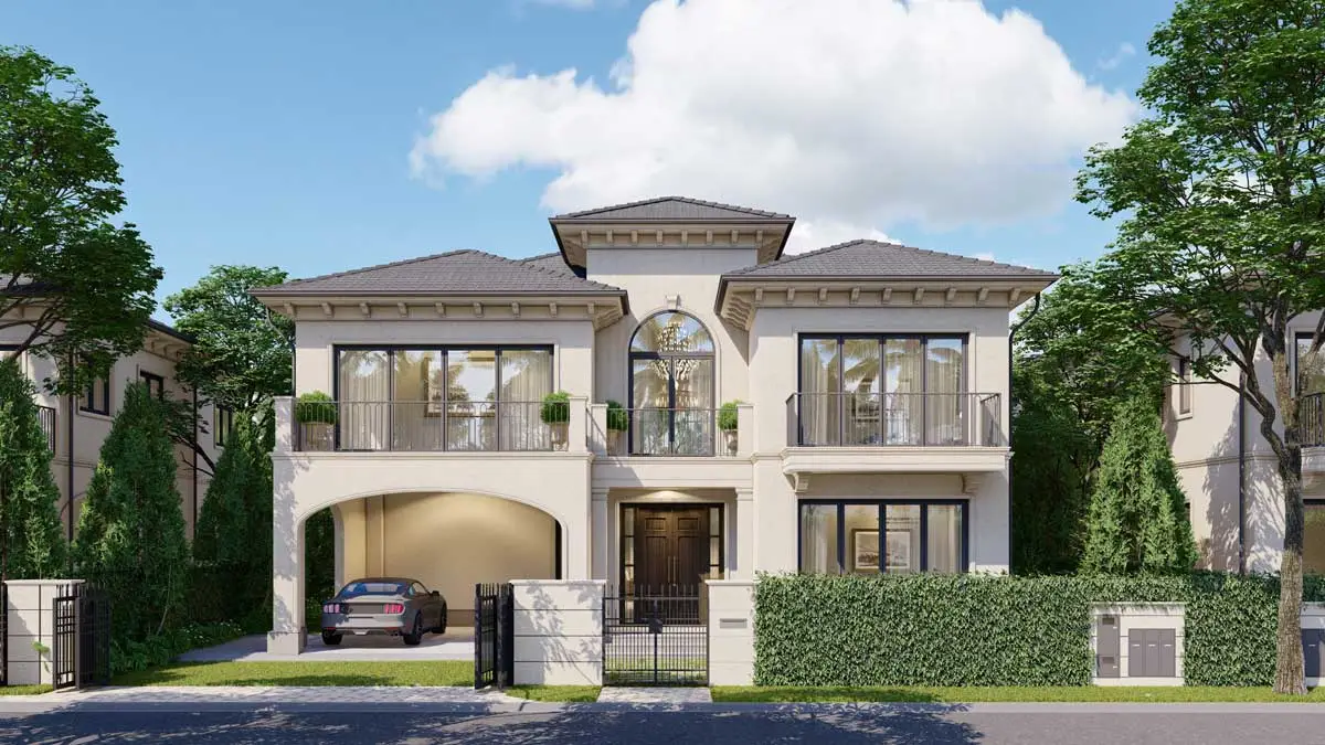 Izumi Riverside 13 Dinh thự Song lập Izumi Riverside