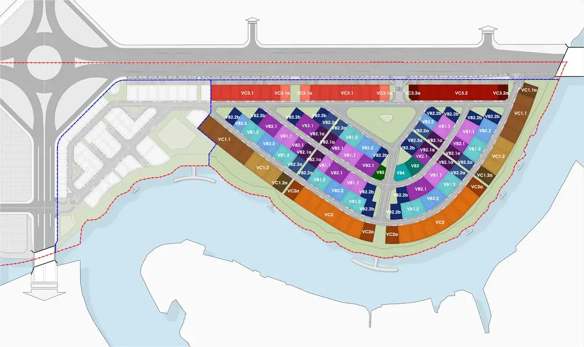 Izumi Riverside 11 Mặt bằng Phân lô Phân khu Izumi Riverside