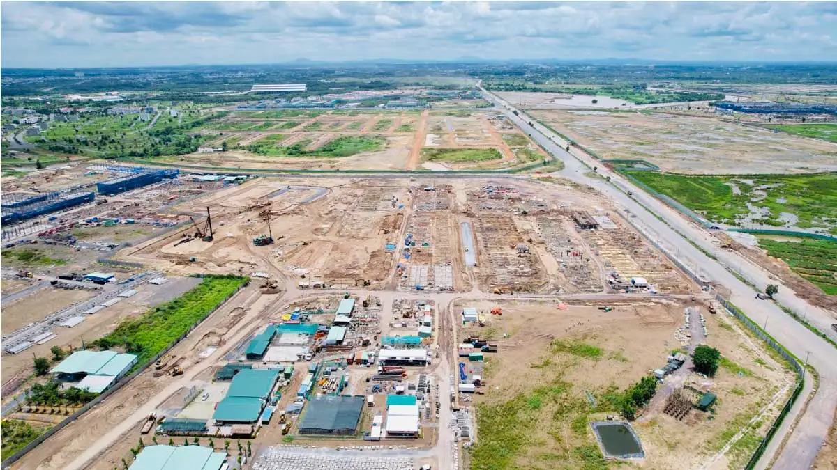 Izumi Riverside 24 Tiến độ thi công Izumi Riverside