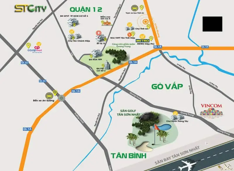 STCITY HÓC MÔN 3 vi tri stcity hoc mon