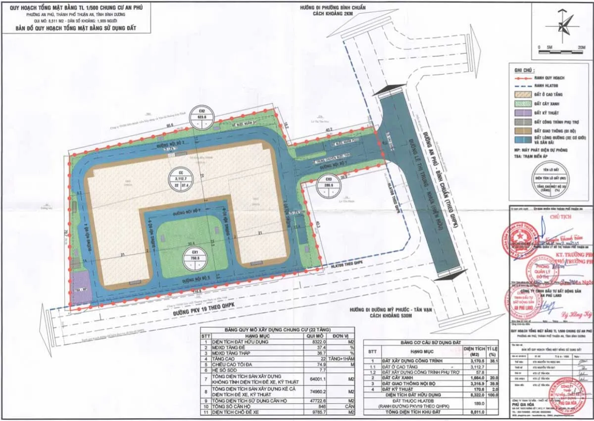 Tecco Felice Homes 11 Quy hoạch Dự án Căn hộ Chung cư Tecco Felice Homes Thuận An Bình Dương