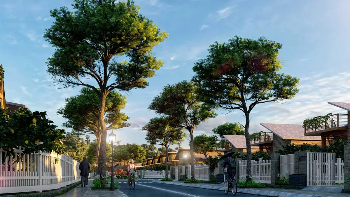 The Tropicana Garden Tien ich noi khu Lang sinh thai Tropicana Garden Bao Loc Lam Dong - The Tropicana Garden