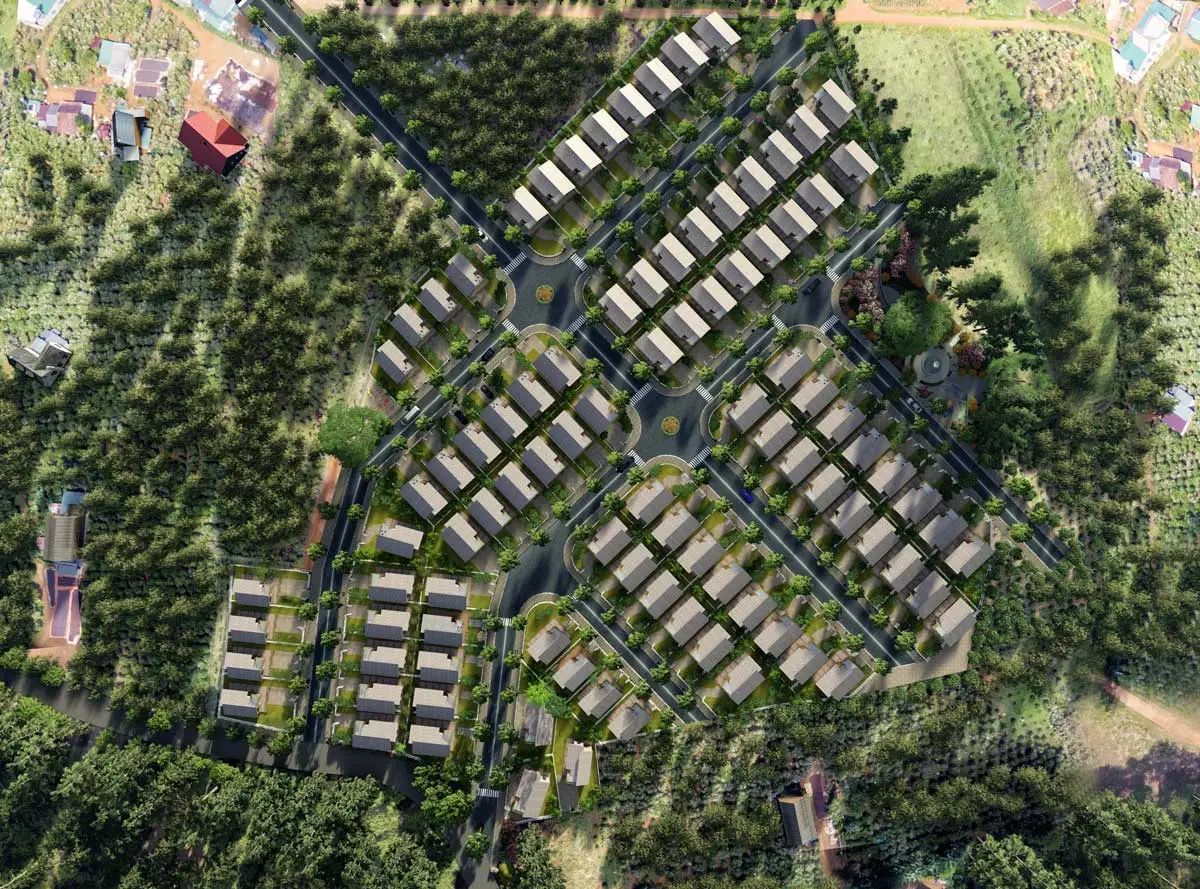 The Tropicana Garden 3 Toàn cảnh Làng sinh thái The Tropicana Garden Bảo Lộc