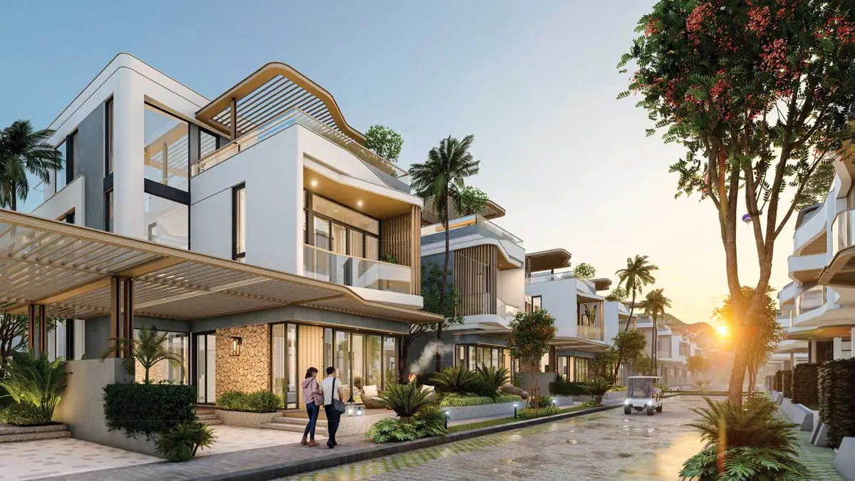 The Six Premier 4 Biệt thự The Six Premier Charm Resort Hồ Tràm