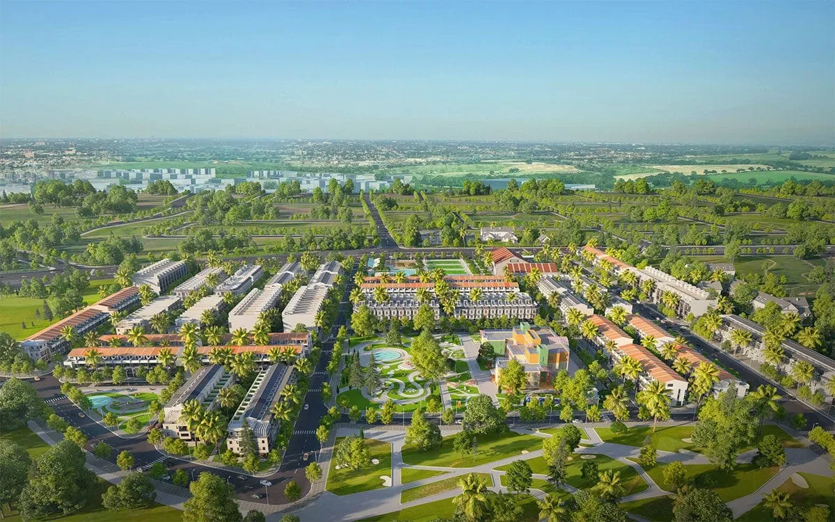 Bảo Lộc Golden City 4 Toàn cảnh khu công viên Dự án Đất Nền Khu Đô Thị Bảo Lộc Golden City