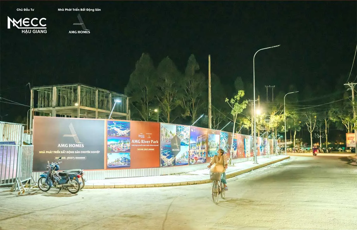 AMG River Park 14 Tiến độ thi công Dự án AMG River Park Hậu Giang
