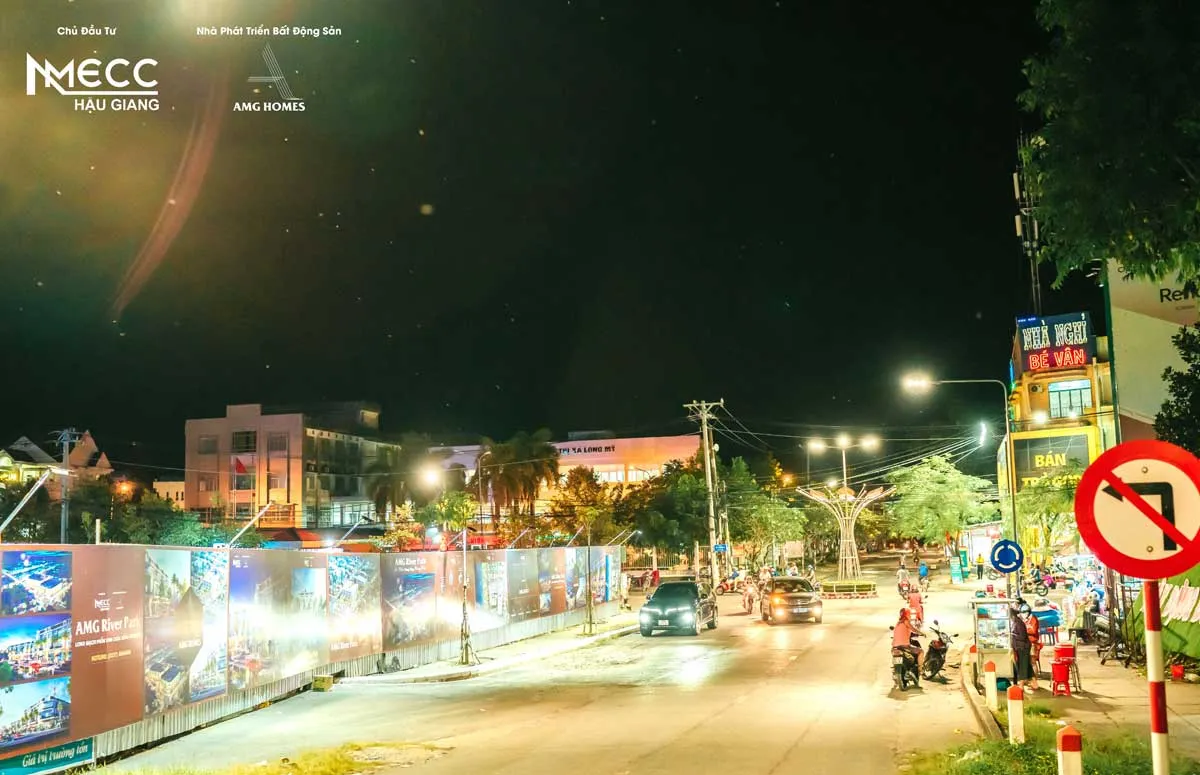 AMG River Park 12 Tiến độ thi công Dự án AMG River Park Hậu Giang