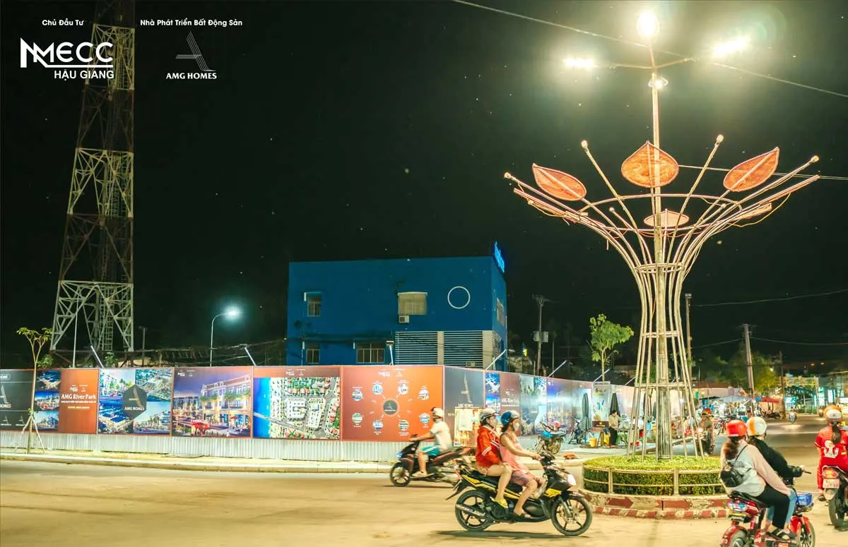 AMG River Park 11 Tiến độ thi công Dự án AMG River Park Hậu Giang