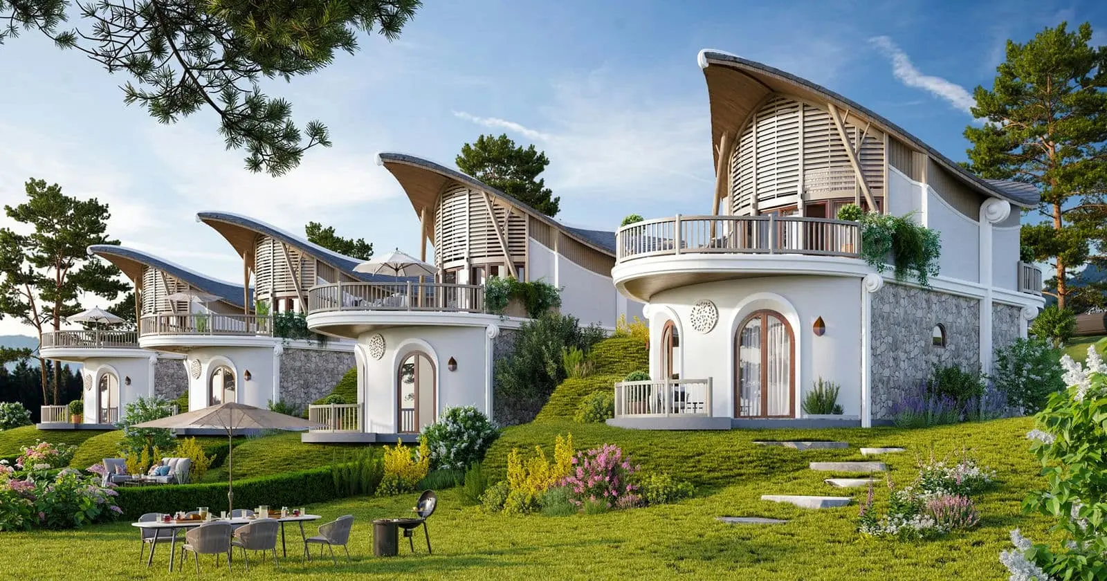 The Leaf Town Bảo Lộc 10 Biệt thự Dự án The Leaf Town Bảo Lộc