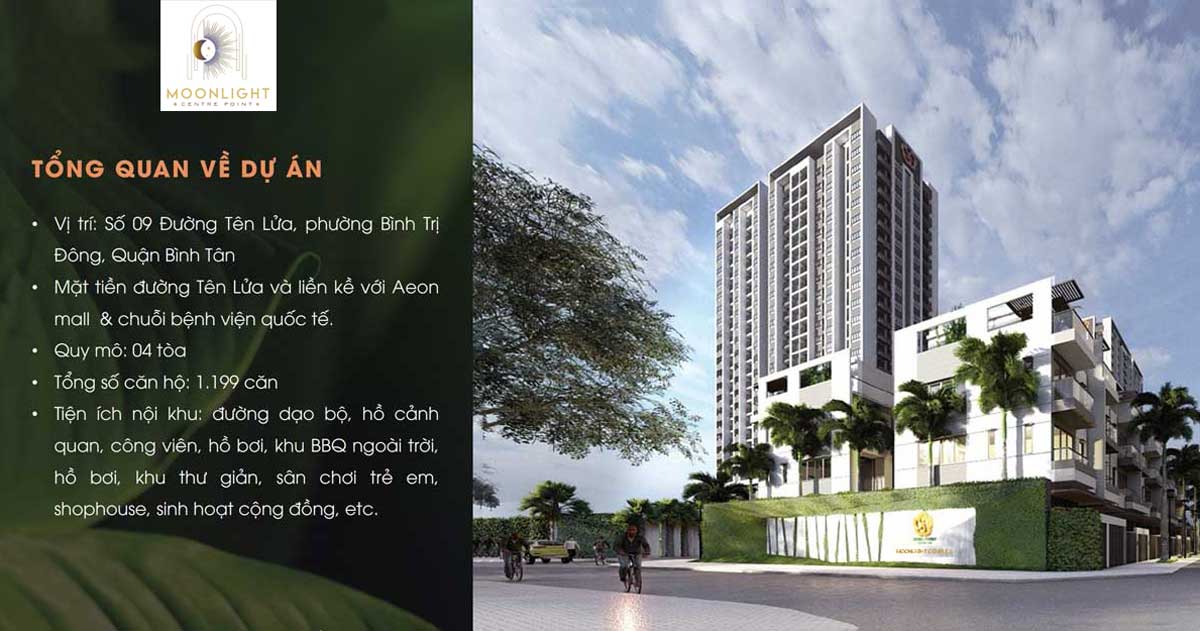 Dự án Căn hộ Moonlight Centre Point Bình Tân