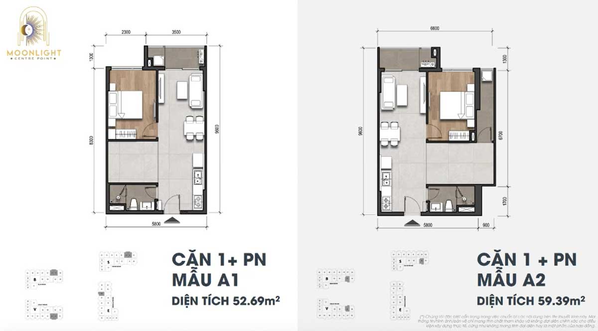 Thiet ke Can ho 1PN Plus Moonlight Centre Point Binh Tan - Moonlight Centre Point