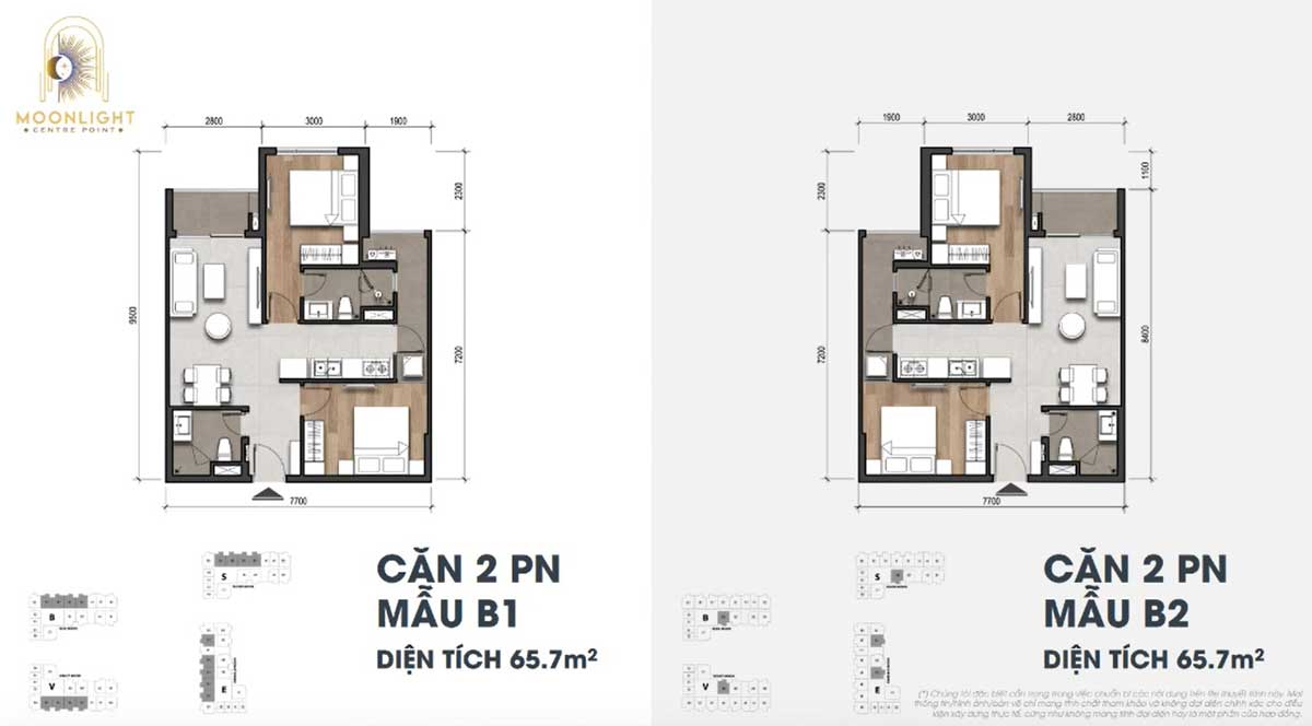 Thiet ke Can ho 2PN Moonlight Centre Point Binh Tan - Moonlight Centre Point