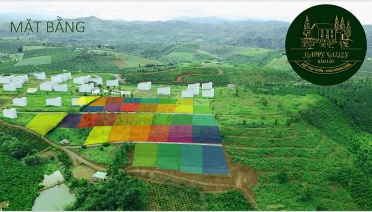 Happy Valley Bảo Lộc 8 Mặt bằng thực tế Happy Valley Bảo Lộc
