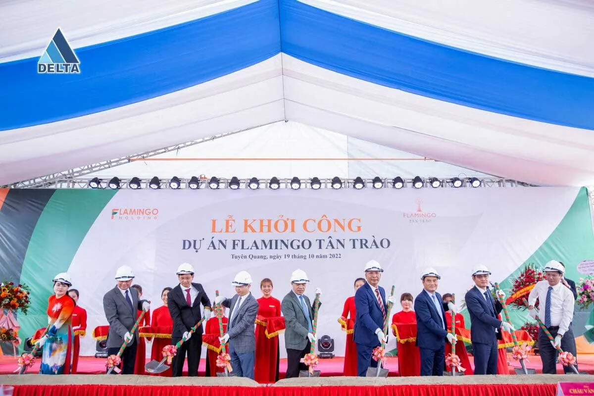 Flamingo Tân Trào Khoi cong Du an Flamingo Tan Trao Tuyen Quang - Flamingo Tân Trào