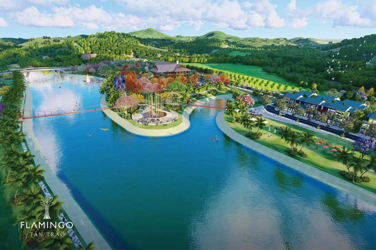 Flamingo Tân Trào 6 Hồ điều hòa Dự án Flamingo Tân Trào Tuyên Quang