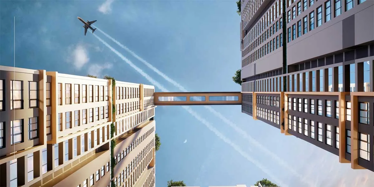 HAPPY ONE CENTRAL BÌNH DƯƠNG 10 Cầu nối 2 Tháp trên không tại Happy One Central Bình Dương