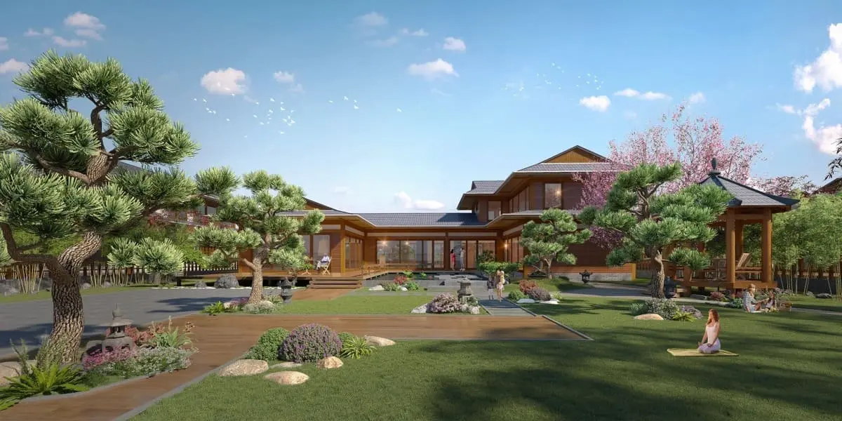 Kyoto Retreat Bảo Lộc 11 Khoản vườn tại Mẫu nhà Kyoto Retreat