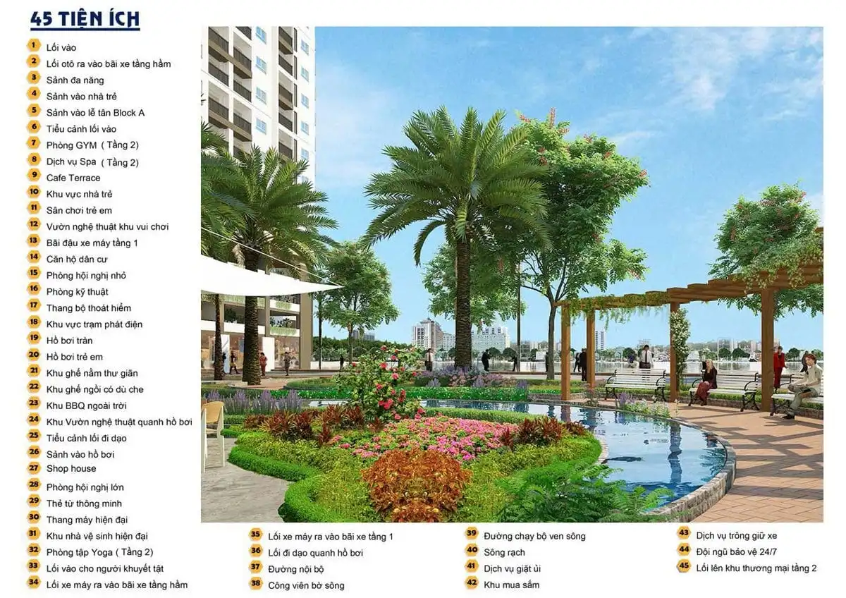 HAPPY ONE LINH XUÂN THỦ ĐỨC 3 Hệ thống Tiện ích Dự án Căn hộ Chung cư Happy One Thủ Đức