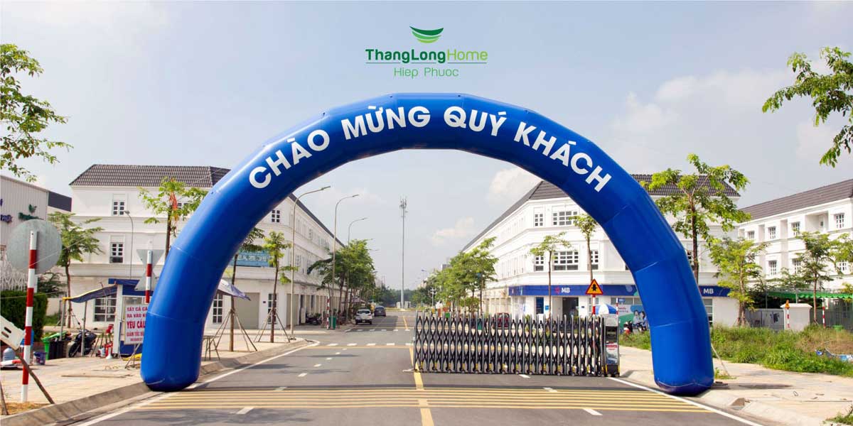 Hinh anh thuc te Cong chao Du an Thang Long Home Hiep Phuoc - Thăng Long Home Hiệp Phước