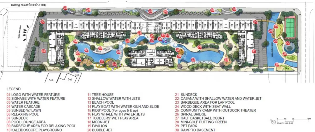 Celesta Heights Nhà Bè 4 Tiện ích Dự án Căn hộ Celesta Heights Nhà Bè
