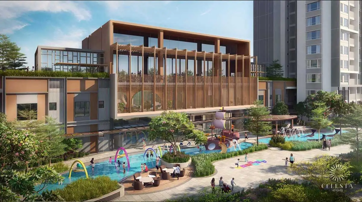 Celesta Heights Nhà Bè 5 Hồ bơi Dự án Căn hộ Celesta Heights Nhà Bè