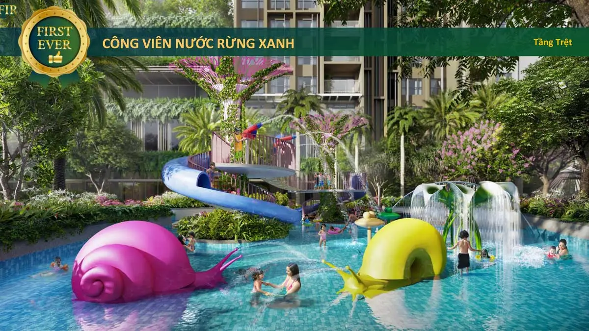 Celesta Heights Nhà Bè 10 Khu Công viên nước Rừng Xanh Dự án Căn hộ Celesta Heights Nhà Bè