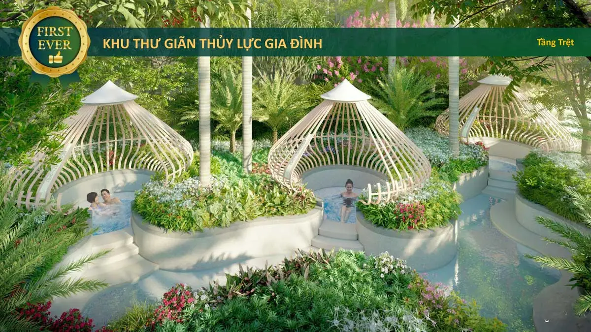 Celesta Heights Nhà Bè 7 Khu thư giãn Thủy lực gia đình Dự án Căn hộ Celesta Heights Nhà Bè