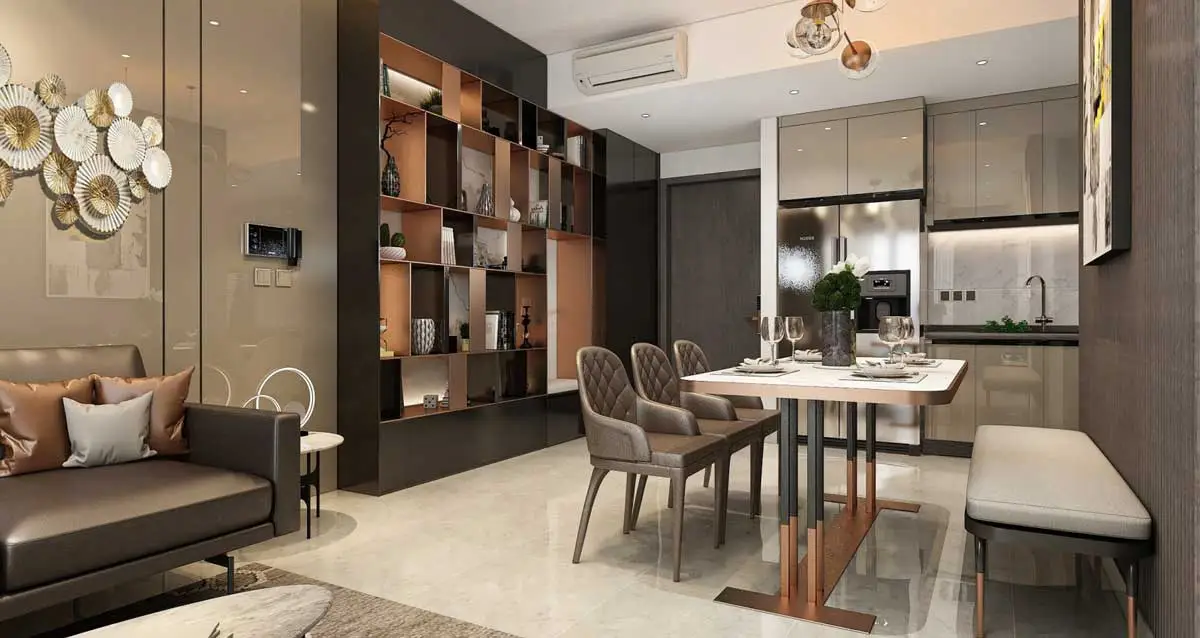 Celesta Heights Nhà Bè Ban an Can ho Celesta Heights Nha Be - Celesta Heights Nhà Bè