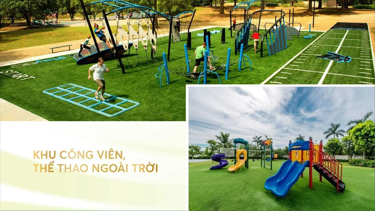 Biệt Thự Làng Pháp Bảo Lộc Resort & Spa 7 Khu Công viên thể thao ngoài trời Biệt Thự Làng Pháp Bảo Lộc Resort & Spa