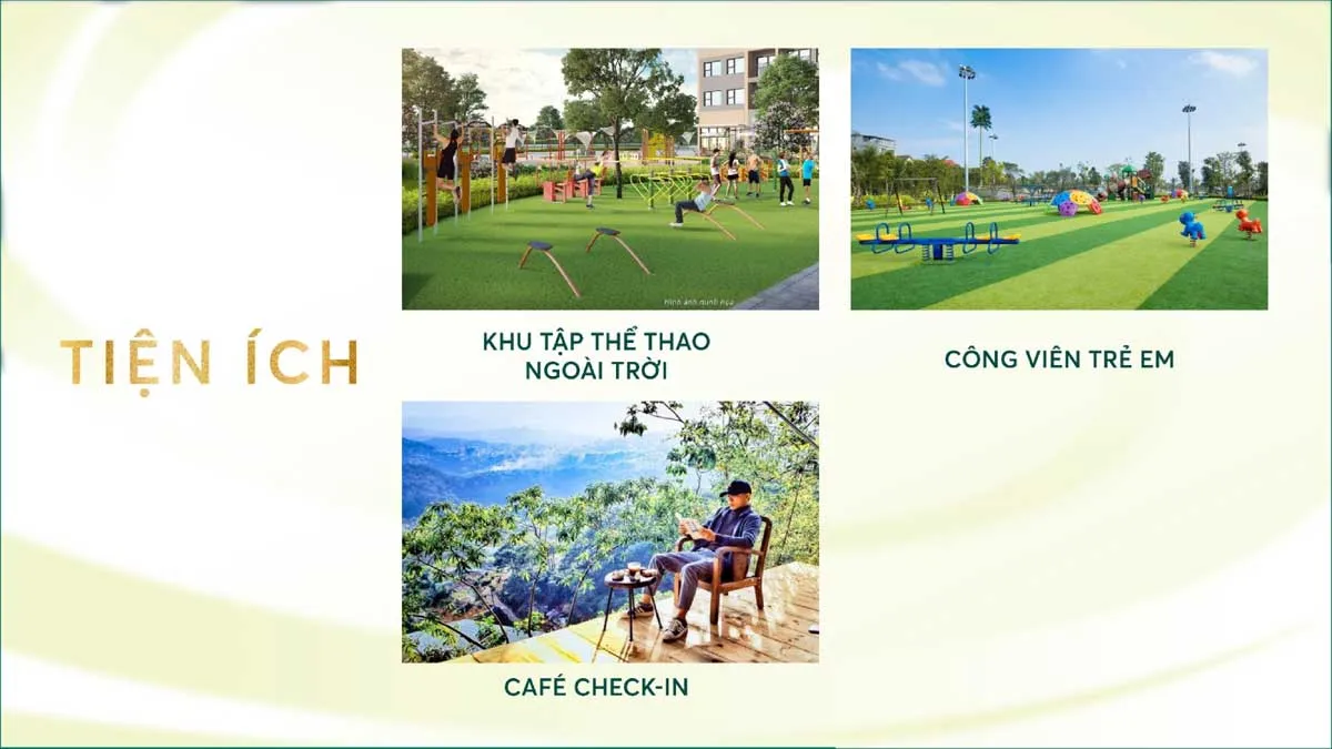 Biệt Thự Làng Pháp Bảo Lộc Resort & Spa 4 Tiện ích Biệt Thự Làng Pháp Bảo Lộc Resort & Spa