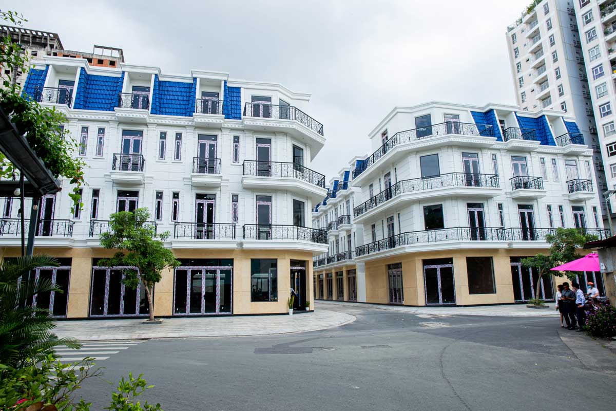 Nhà phố Dự án Ruby Boutique Residence.