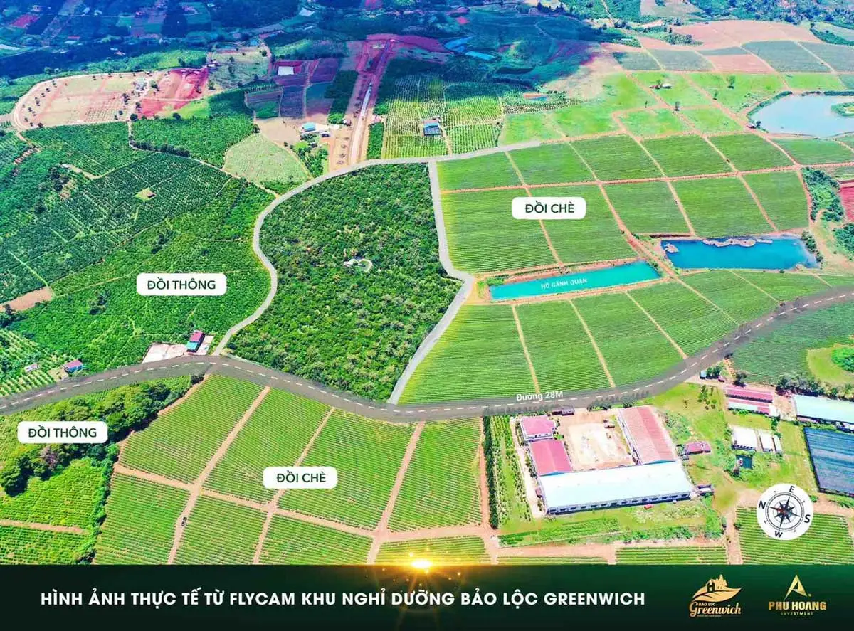 BẢO LỘC GREENWICH Hinh anh thuc te tai Khu nghi duong Bao Loc Greenwich - BẢO LỘC GREENWICH