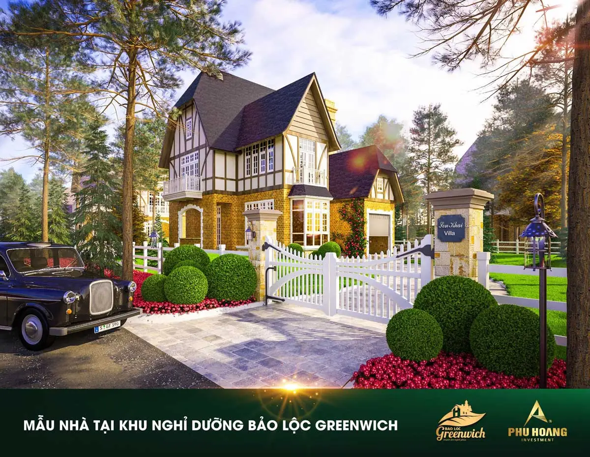 BẢO LỘC GREENWICH 16 Nhà mẫu Khu nghỉ dưỡng Bảo Lộc Greenwich