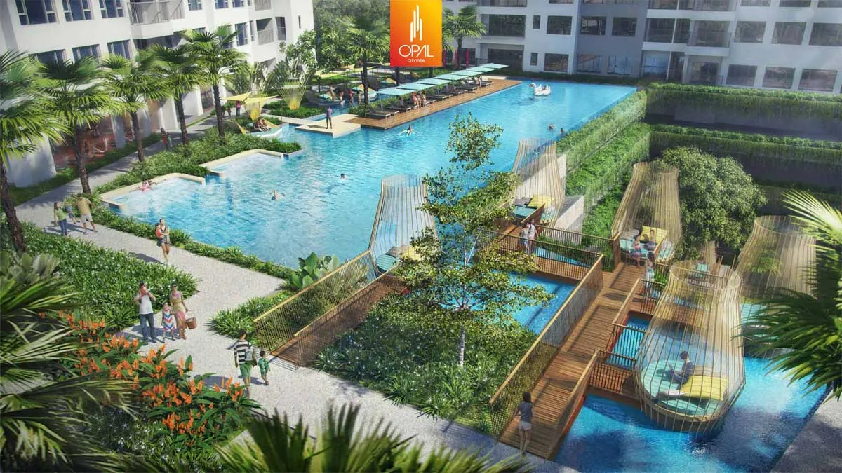 Opal Cityview 11 Tiện ích Hồ bơi nội khu Dự án Opal Cityview Bình Dương
