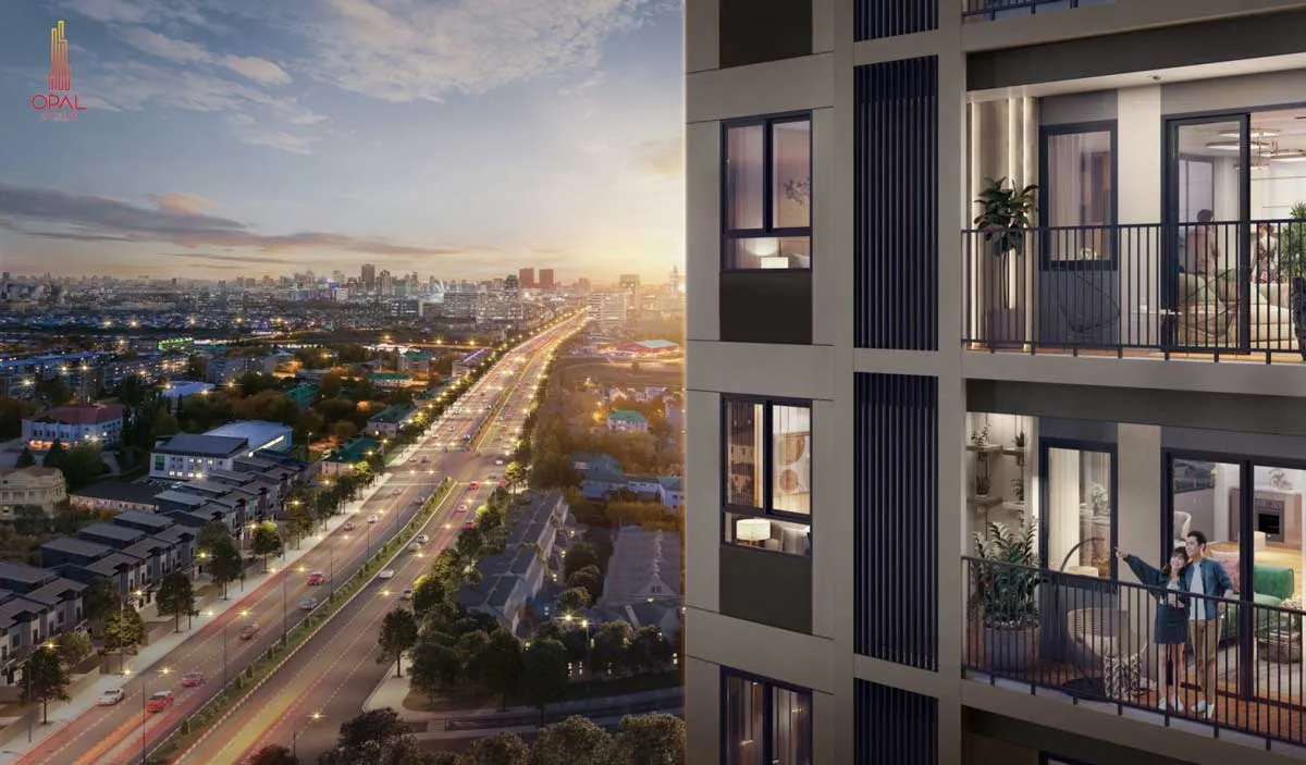 Opal Cityview 5 View Thành phố Thủ Dầu Một tại Căn hộ Opal CityView Bình Dương