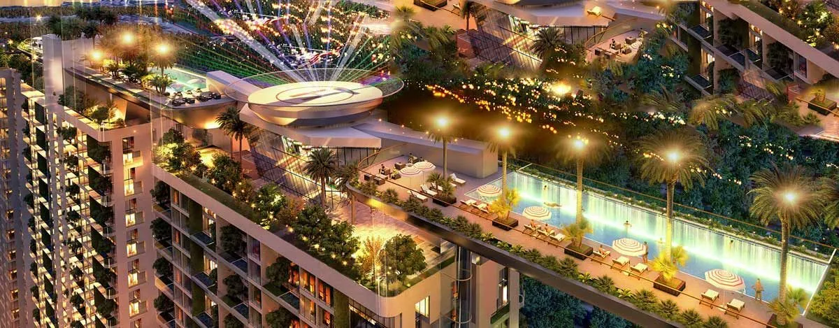 SUNSHINE CONTINENTAL QUẬN 10 9 Tiện ích tầng thượng Căn hộ Sunshine Continenal Thành Thái Quận 10