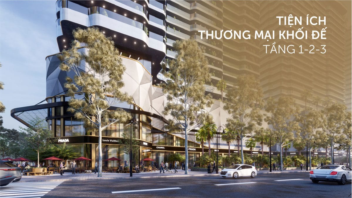 Tiện ích Trung tâm thương mại tại Căn hộ Sunshine Continental Quận 10