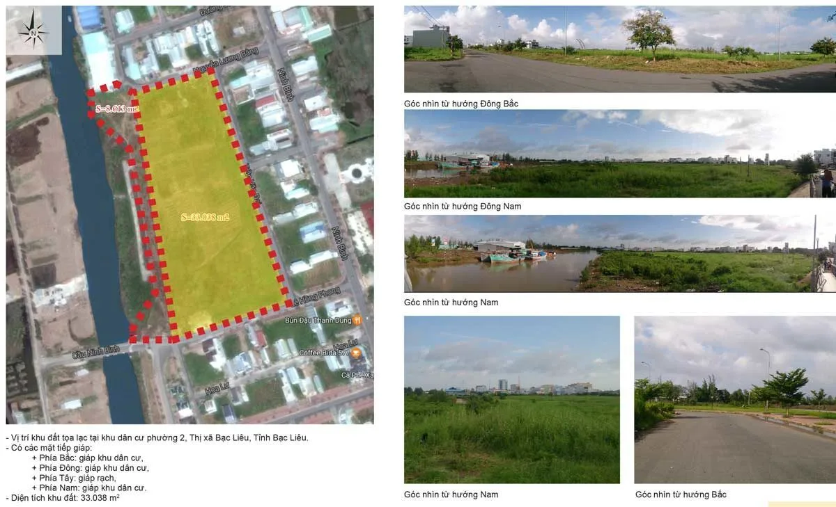 Bạc Liêu Riverside 4 Khu đất Dự án Bac Lieu Riverside Commercial Zone