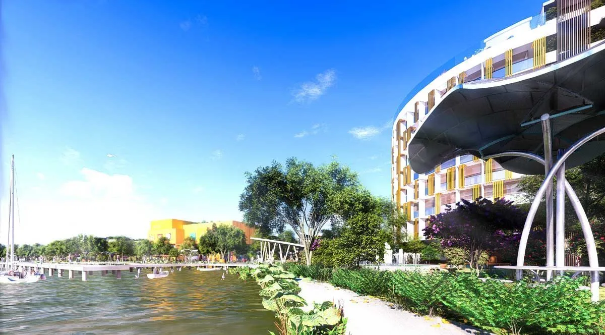 Bạc Liêu Riverside 11 Khu công viên nội khu Bac Lieu Riverside Commercial Zone