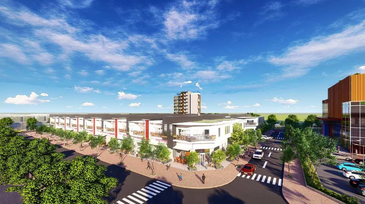 Bạc Liêu Riverside 25 Phối cảnh Khu cửa hàng bán lẻ Bac Lieu Riverside Commercial Zone