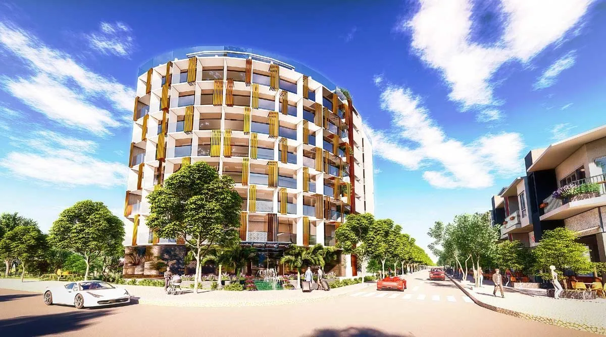 Bạc Liêu Riverside 29 Phối cảnh Nhà hàng - Khách sạn Bac Lieu Riverside Commercial Zone